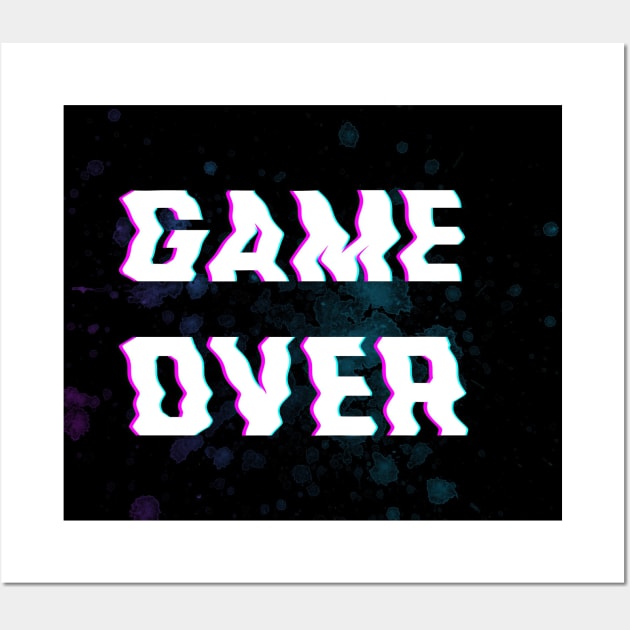 Game Over Wall Art by AviToys